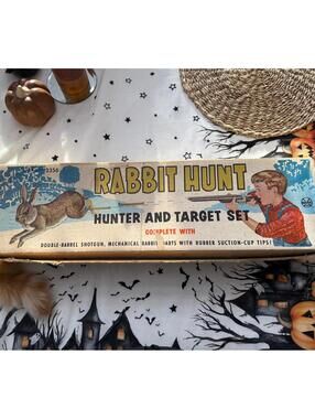 Vintage Rabbit Hunt and Target Set